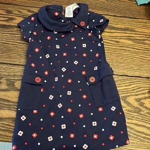 Nula Bug Navy Blue Short Sleeve dress.
